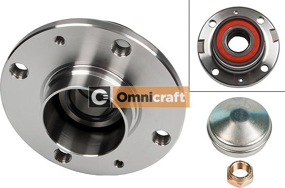 Omnicraft 2466340 - Комплект подшипника ступицы колеса autosila-amz.com