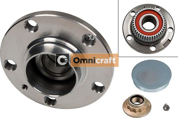 Omnicraft 2466376 - Комплект подшипника ступицы колеса autosila-amz.com