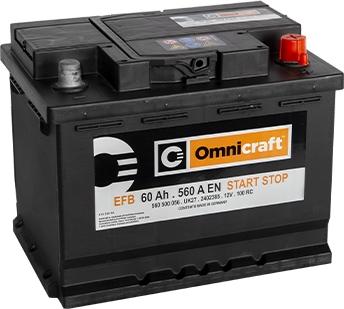 Omnicraft 2402385 - Стартерная аккумуляторная батарея, АКБ autosila-amz.com