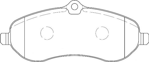 Omnicraft 2134924 - Тормозные колодки, дисковые, комплект autosila-amz.com