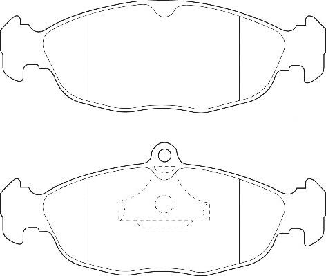Omnicraft 2134920 - Тормозные колодки, дисковые, комплект autosila-amz.com