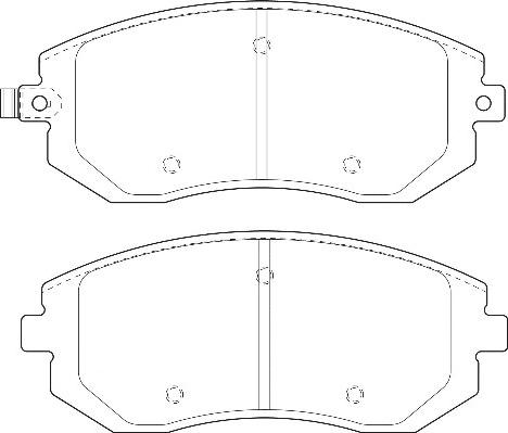 Omnicraft 2135016 - Тормозные колодки, дисковые, комплект autosila-amz.com