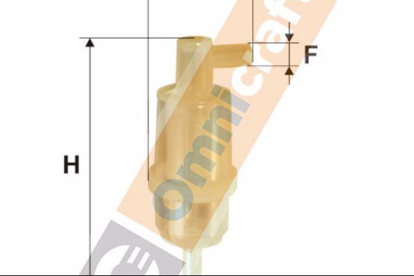 Omnicraft 2136895 - Топливный фильтр autosila-amz.com