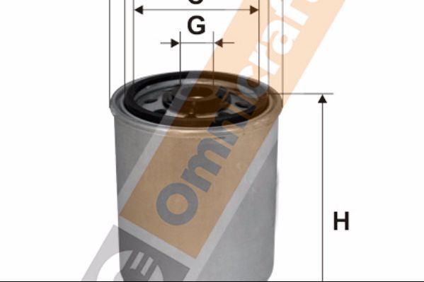 Omnicraft 2136809 - Топливный фильтр autosila-amz.com