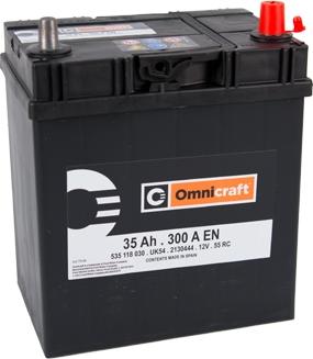 Omnicraft 2130444 - Стартерная аккумуляторная батарея, АКБ autosila-amz.com