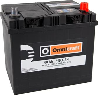 Omnicraft 2130440 - Стартерная аккумуляторная батарея, АКБ autosila-amz.com