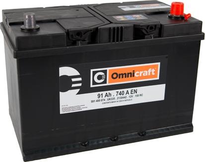 Omnicraft 2130442 - Стартерная аккумуляторная батарея, АКБ autosila-amz.com