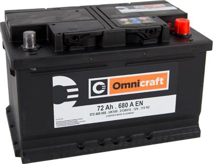 Omnicraft 2130418 - Стартерная аккумуляторная батарея, АКБ autosila-amz.com