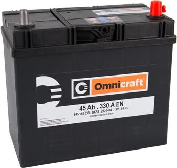 Omnicraft 2130434 - Стартерная аккумуляторная батарея, АКБ autosila-amz.com