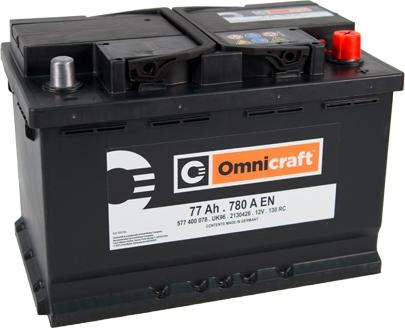 Omnicraft 2130426 - Стартерная аккумуляторная батарея, АКБ autosila-amz.com