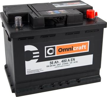 Omnicraft 2130420 - Стартерная аккумуляторная батарея, АКБ autosila-amz.com