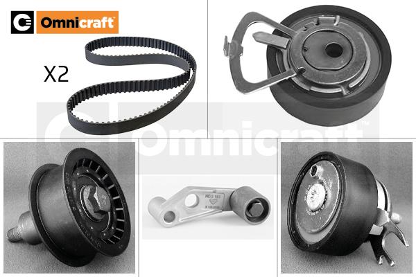 Omnicraft 2328550 - Комплект зубчатого ремня ГРМ autosila-amz.com