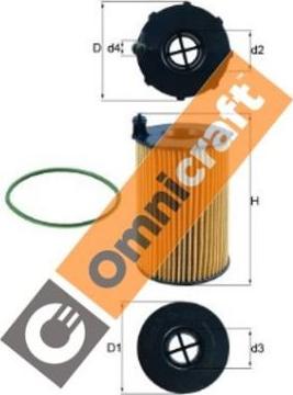 Omnicraft 2255833 - Масляный фильтр autosila-amz.com