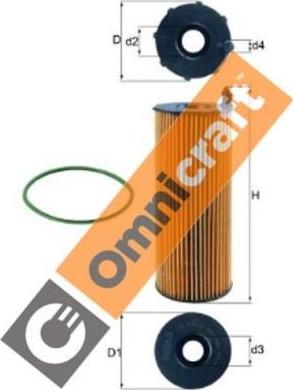 Omnicraft 2255827 - Масляный фильтр autosila-amz.com