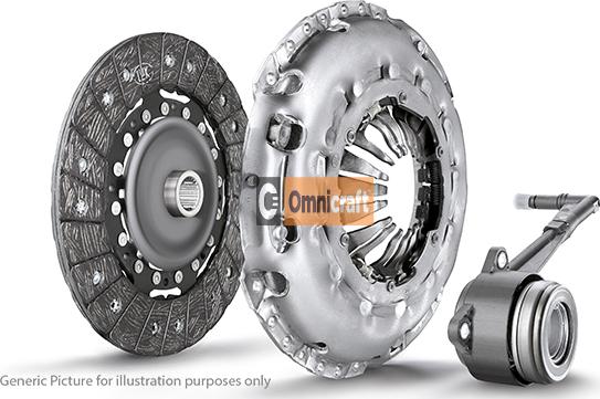 Omnicraft 2277656 - Комплект сцепления autosila-amz.com