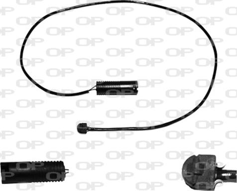 Open Parts AK3005.00 - Сигнализатор, износ тормозных колодок autosila-amz.com