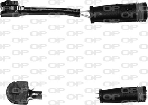 Open Parts AK3135.00 - Сигнализатор, износ тормозных колодок autosila-amz.com