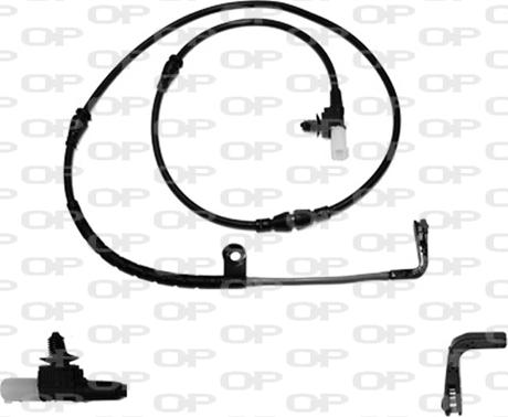 Open Parts AK3126.00 - Сигнализатор, износ тормозных колодок autosila-amz.com