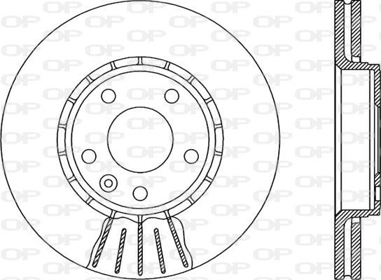 Open Parts BDA1978.20 - Тормозной диск autosila-amz.com