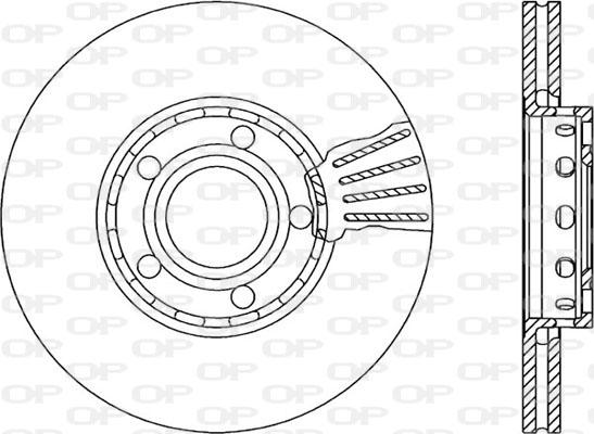 OSSCA 01011 - Тормозной диск autosila-amz.com