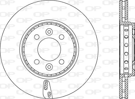 Open Parts BDA2653.20 - Тормозной диск autosila-amz.com