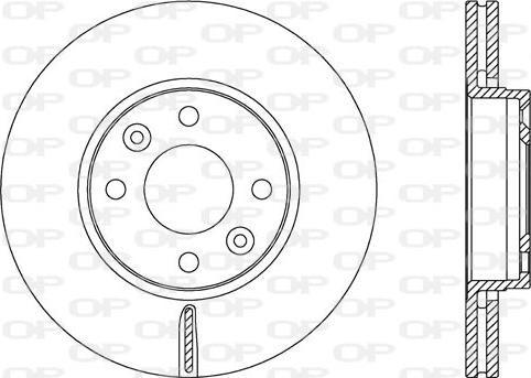 Open Parts BDA2652.20 - Тормозной диск autosila-amz.com