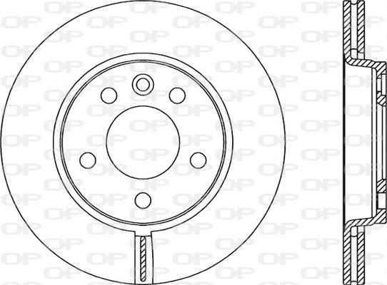 Open Parts BDA2062.20 - Тормозной диск autosila-amz.com