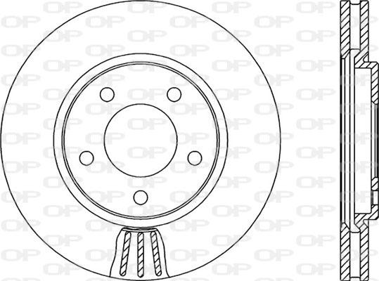 Open Parts BDA2130.20 - Тормозной диск autosila-amz.com