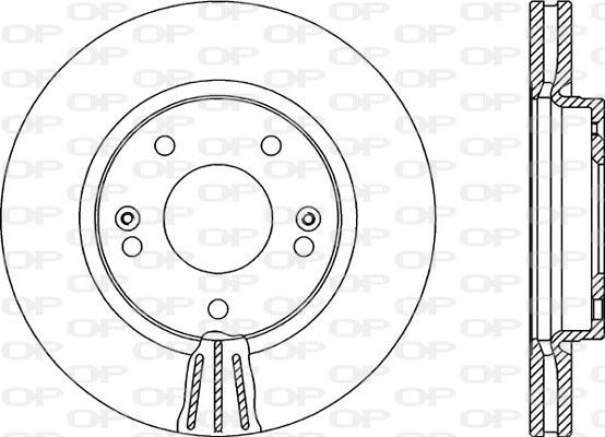 Open Parts BDA2138.20 - Тормозной диск autosila-amz.com