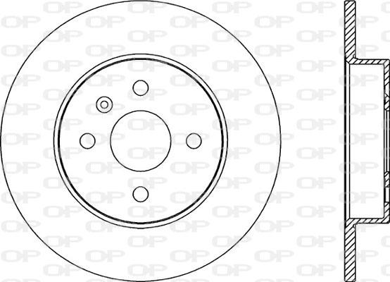 Open Parts BDA2175.10 - Тормозной диск autosila-amz.com