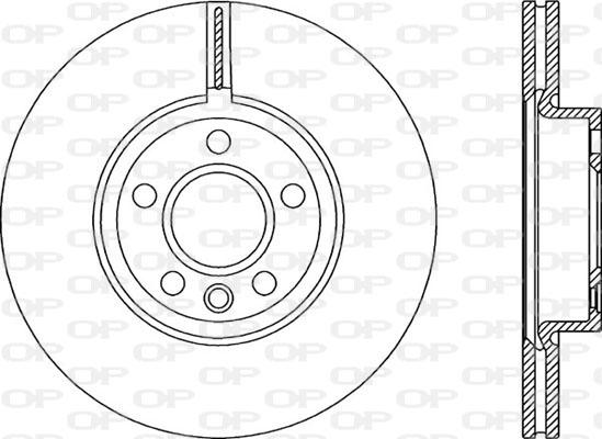 Open Parts BDA2302.20 - Тормозной диск autosila-amz.com