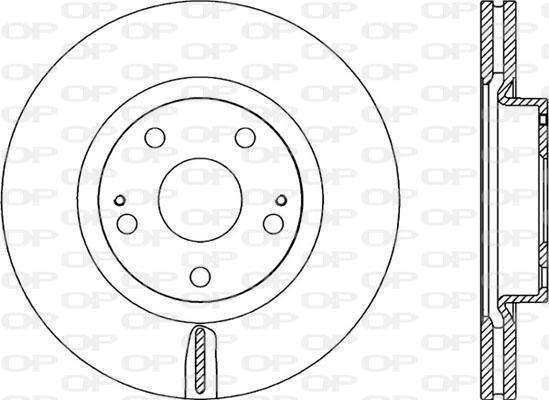 Open Parts BDA2318.20 - Тормозной диск autosila-amz.com