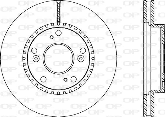 IPS Parts IBT-1404 - Тормозной диск autosila-amz.com