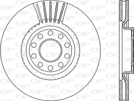 Open Parts BDR1942.20 - Тормозной диск autosila-amz.com