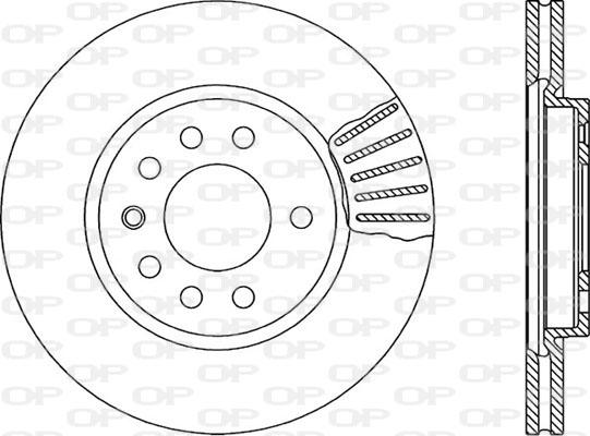 Open Parts BDR1418.20 - Тормозной диск autosila-amz.com