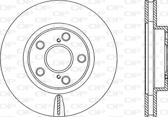Open Parts BDR1874.20 - Тормозной диск autosila-amz.com