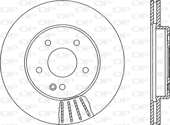 Open Parts BDR1296.20 - Тормозной диск autosila-amz.com