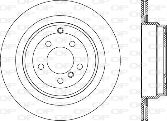 Open Parts BDR2506.20 - Тормозной диск autosila-amz.com