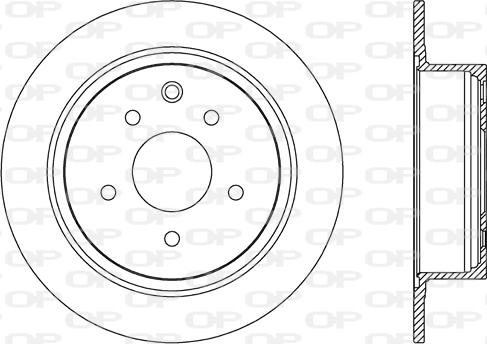 Open Parts BDR2647.10 - Тормозной диск autosila-amz.com