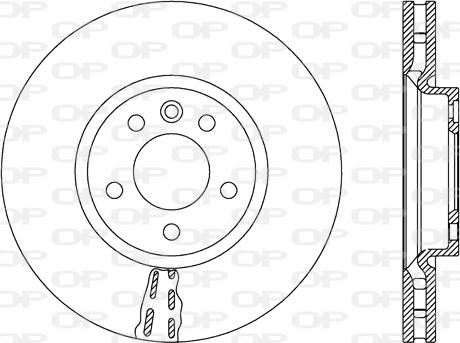 Open Parts BDR2664.20 - Тормозной диск autosila-amz.com