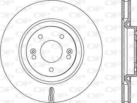 Open Parts BDR2606.20 - Тормозной диск autosila-amz.com