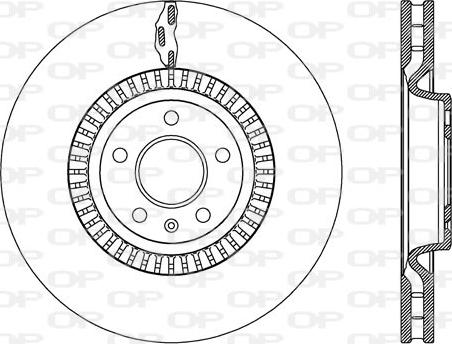 DJ Parts BD2764 - Тормозной диск autosila-amz.com