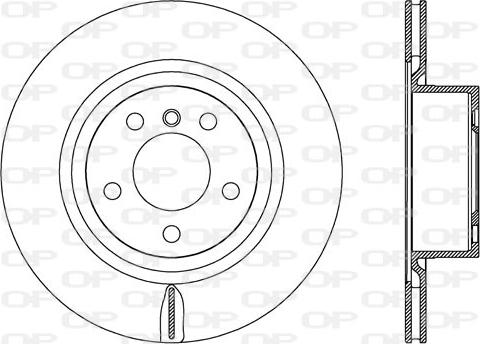 Open Parts BDR2630.20 - Тормозной диск autosila-amz.com