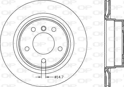 Open Parts BDR2624.20 - Тормозной диск autosila-amz.com