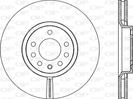 Open Parts BDR2086.20 - Тормозной диск autosila-amz.com