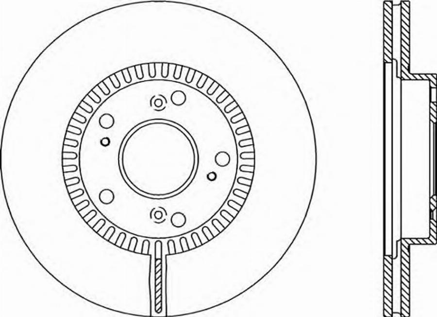 Open Parts BDR2162.20 - Тормозной диск autosila-amz.com