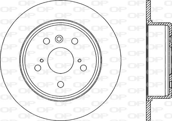 Open Parts BDR2187.10 - Тормозной диск autosila-amz.com