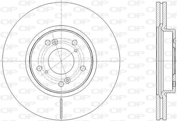 Open Parts BDR2829.20 - Тормозной диск autosila-amz.com