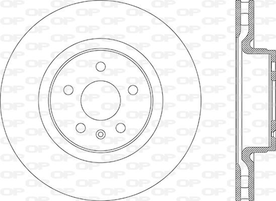 Open Parts BDR2873.20 - Тормозной диск autosila-amz.com