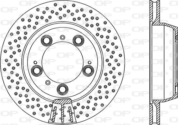 Open Parts BDR2336.25 - Тормозной диск autosila-amz.com